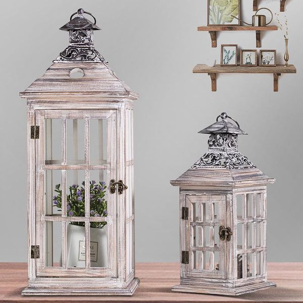 candle holders european style windproof wood holder retro rustic white wedding decoration bougeoir home accessories ah50ch
candle holders european style windproof wood holder retro rustic white wedding decoration bougeoir home accessories ah50ch