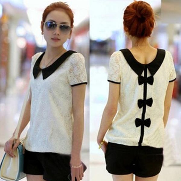 women's t-shirt women summer leisure short sleeve lace crochet loose white shirts plus size xxxl ladies
women's t-shirt women summer leisure short sleeve lace crochet loose white shirts plus size xxxl ladies