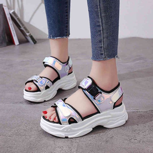 aphixta 1.968 inch platform women sandals 2021 new fashion ladies hook & loop shoes women's wedges shoes summer sandals k731, Black
aphixta 1.968 inch platform women sandals 2021 new fashion ladies hook & loop shoes women's wedges shoes summer sandals k731, Black