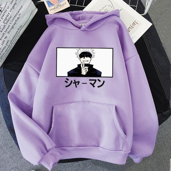 women's hoodies & sweatshirts japanese anime jujutsu kaisen graphic hoodie spring autumn cartoon streetwear harajuku satoru gojo shaman, Black
women's hoodies & sweatshirts japanese anime jujutsu kaisen graphic hoodie spring autumn cartoon streetwear harajuku satoru gojo shaman, Black