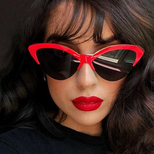butterfly cat eye sunglasses women brand designer blue fashion sun glasses for women trendy tinted color shade uv400 p0814, White;black
butterfly cat eye sunglasses women brand designer blue fashion sun glasses for women trendy tinted color shade uv400 p0814, White;black