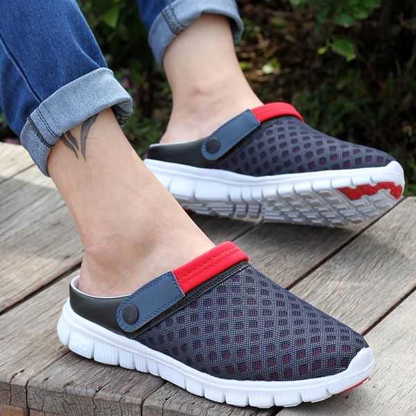 slippers summer men beach shoes 36-46 breathable light weight casual outdoor flats water couple footwear yl488, Black
slippers summer men beach shoes 36-46 breathable light weight casual outdoor flats water couple footwear yl488, Black