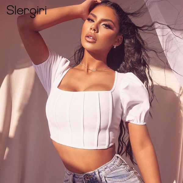 slergiri square collar white corset elegant puff sleeve crop women streetwear club slim fit ladies blouses women's & shirts
slergiri square collar white corset elegant puff sleeve crop women streetwear club slim fit ladies blouses women's & shirts