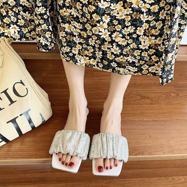 slippers fairy air cool slipper 2021 summer korean edition water diamond versatile soft soles flat bottom women, Black
slippers fairy air cool slipper 2021 summer korean edition water diamond versatile soft soles flat bottom women, Black