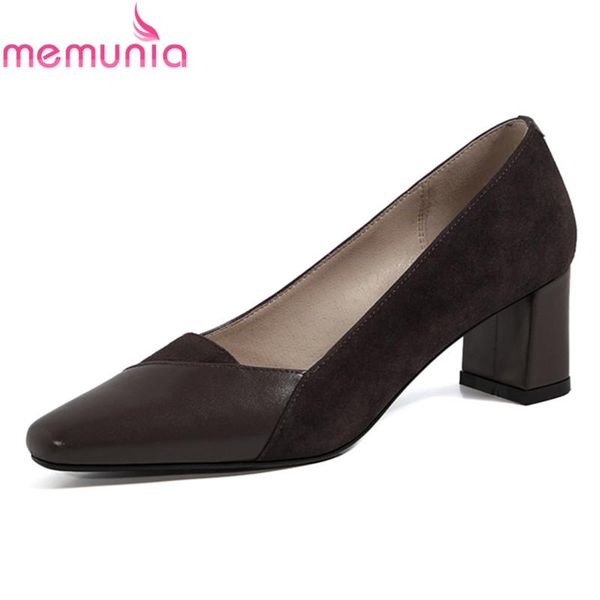 dress shoes memunia 2021 genuine leather thick high heels square toe office summer shallow black color women pumps
dress shoes memunia 2021 genuine leather thick high heels square toe office summer shallow black color women pumps