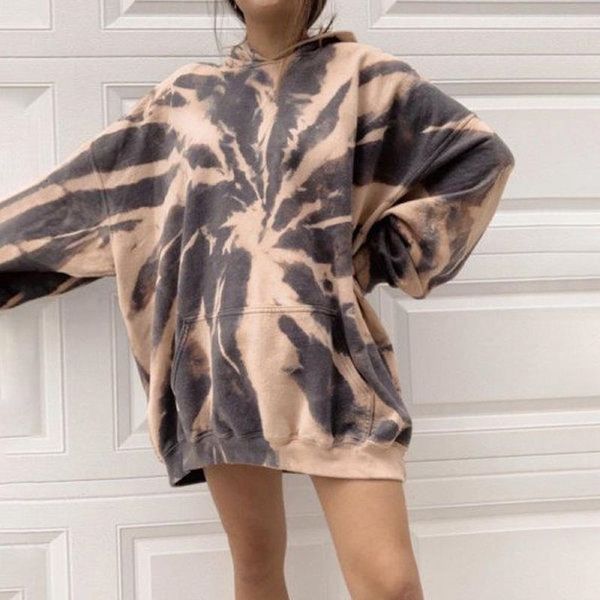 women's polos autumn tie dye print loose long hooded sweatshirt female winter sleeve sweatshirts women casual pullovers hoodies to, White
women's polos autumn tie dye print loose long hooded sweatshirt female winter sleeve sweatshirts women casual pullovers hoodies to, White