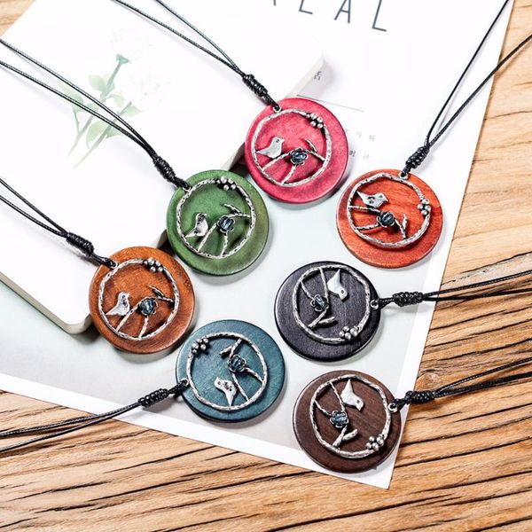 pendant necklaces long for women jewelry vintage bird colors wooden bead & pendants collares choker kolye bijoux femme, Silver
pendant necklaces long for women jewelry vintage bird colors wooden bead & pendants collares choker kolye bijoux femme, Silver