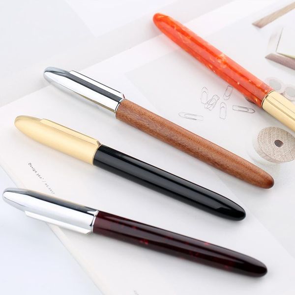 fountain pens delike handmade rosewood celluloid pen natural brass cap ef/f/small calligraphy bent nib office business gift set
fountain pens delike handmade rosewood celluloid pen natural brass cap ef/f/small calligraphy bent nib office business gift set