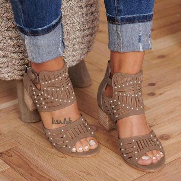 dress shoes women summer mid med heels fashion gladiator pumps woman peep toe vintage pu leather sandalias mujer sapato feminino n007, Black
dress shoes women summer mid med heels fashion gladiator pumps woman peep toe vintage pu leather sandalias mujer sapato feminino n007, Black