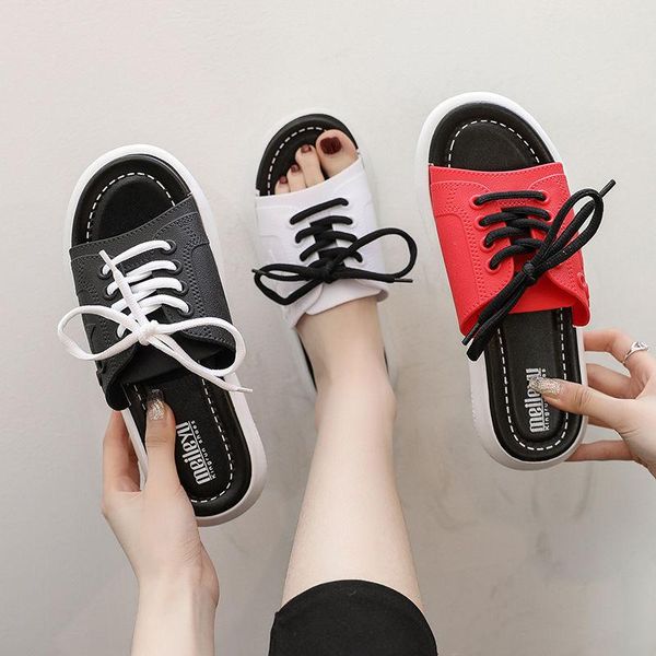 women flats shoes summer sandals fashion cross tied outdoor slippers flip flops couple large size, Black
women flats shoes summer sandals fashion cross tied outdoor slippers flip flops couple large size, Black