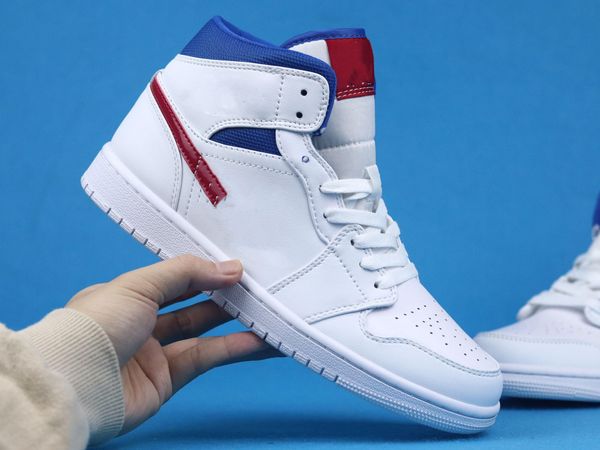 good quality jumpmen 1 mid white university blue basketball shoes red bq6472 fashion trainers designer sneaker size ng
good quality jumpmen 1 mid white university blue basketball shoes red bq6472 fashion trainers designer sneaker size ng