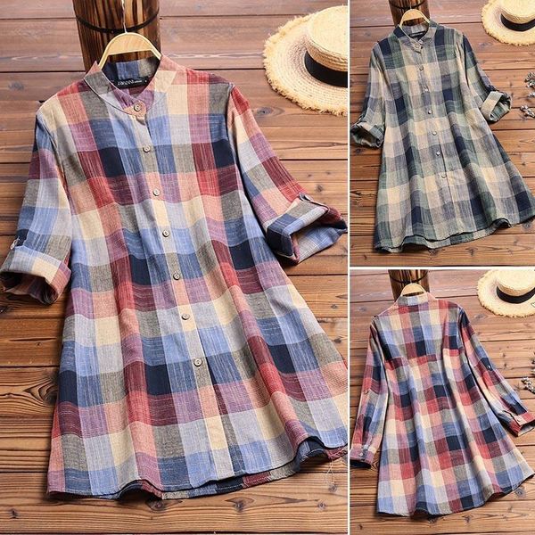 casual basic women summer autumn cotton and linen blouse plaid shirt plus size s~5xl women's blouses & shirts, White
casual basic women summer autumn cotton and linen blouse plaid shirt plus size s~5xl women's blouses & shirts, White