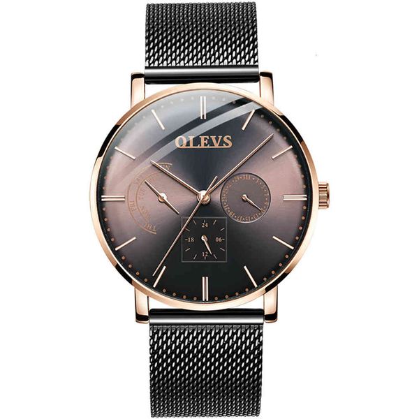 mark luxe olevs men mechanical watches watertight original automatic fashion casual rvs, Slivery;brown
mark luxe olevs men mechanical watches watertight original automatic fashion casual rvs, Slivery;brown