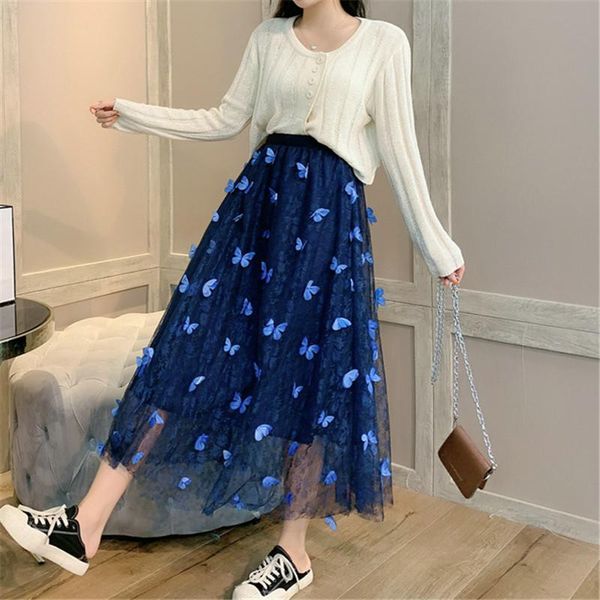 skirts hirigin summer women's casual high elastic waist 3d butterfly mesh midi swing skirt 2021 fashion ladies street ol tulle, Black
skirts hirigin summer women's casual high elastic waist 3d butterfly mesh midi swing skirt 2021 fashion ladies street ol tulle, Black