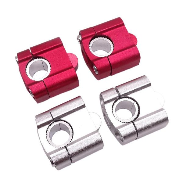 handlebars 1 pair motorcycle clamp riser handle bar mount tripod adapter for 22mm-25mm universal pit dirt frame fittings bike moto aluminum 
handlebars 1 pair motorcycle clamp riser handle bar mount tripod adapter for 22mm-25mm universal pit dirt frame fittings bike moto aluminum