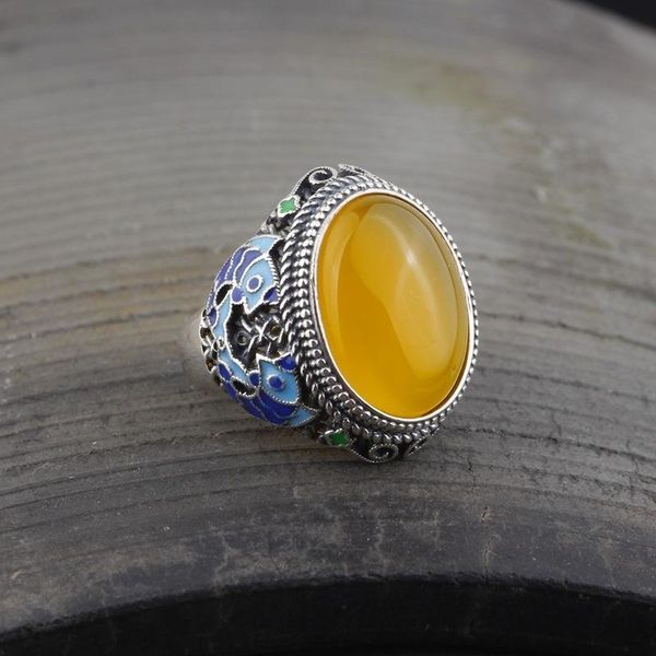 cluster rings z pulp sterling silver ring cloisonne s925 restoring ancient ways personality thread opening female, Golden;silver
cluster rings z pulp sterling silver ring cloisonne s925 restoring ancient ways personality thread opening female, Golden;silver