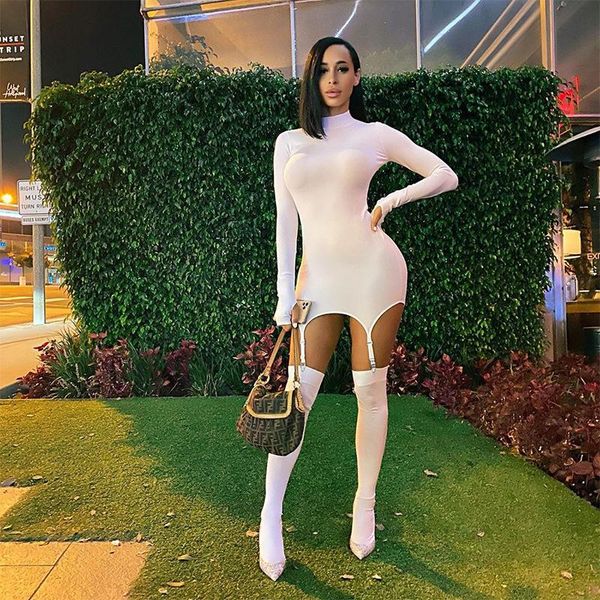 casual dresses skinny dress garter solid long sleeve y2k high neck women's clothes 2021 bodycon white harajuku party, Black;gray
casual dresses skinny dress garter solid long sleeve y2k high neck women's clothes 2021 bodycon white harajuku party, Black;gray