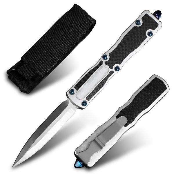 outdoor self defense automatic knivesotf camping hunting knife military tactical combat mt knife carbon fiber handle with back clip survival
outdoor self defense automatic knivesotf camping hunting knife military tactical combat mt knife carbon fiber handle with back clip survival