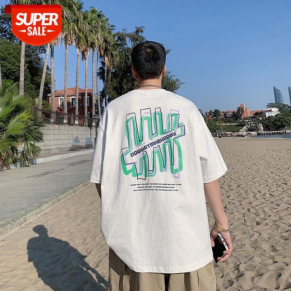 cec short-sleeved men and women loose net red t-shirt half-sleeved five-point sleeve clothes #qy2g, White;black
cec short-sleeved men and women loose net red t-shirt half-sleeved five-point sleeve clothes #qy2g, White;black