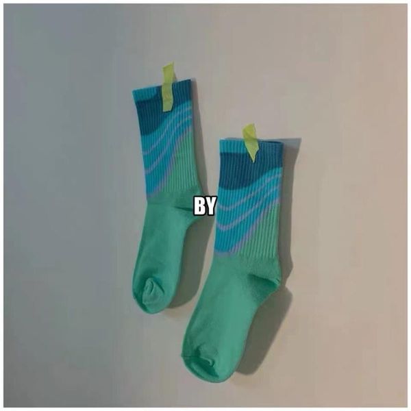 men's socks 1 pair spring and summer female tide rainbow gradient sports cotton tube fashion trend street, Black
men's socks 1 pair spring and summer female tide rainbow gradient sports cotton tube fashion trend street, Black