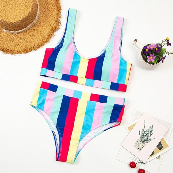 women's swimwear women multicolor stripe bikini set push-up brazilian beachwear swimsuit bodysuit swimming suit monokin biquini, White;black
women's swimwear women multicolor stripe bikini set push-up brazilian beachwear swimsuit bodysuit swimming suit monokin biquini, White;black