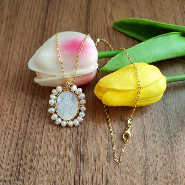 pendant necklaces promotion natural lady baby & guadalupe san benito mother pearl necklace freshwater grace for women gift, Silver
pendant necklaces promotion natural lady baby & guadalupe san benito mother pearl necklace freshwater grace for women gift, Silver