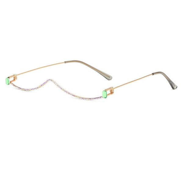 fashion eyeglasses alloy frame water drop lens less chain pendant half women luxury diamond glasses fml sunglasses, White;black
fashion eyeglasses alloy frame water drop lens less chain pendant half women luxury diamond glasses fml sunglasses, White;black