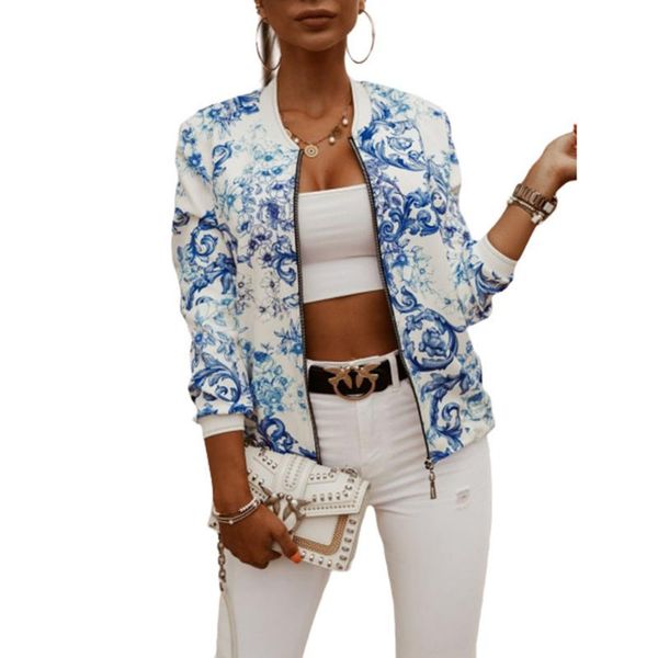 printed thin coat women short jacket, floral print flexible smooth zipper ribbed closing spring clothing women's jackets, Black;brown
printed thin coat women short jacket, floral print flexible smooth zipper ribbed closing spring clothing women's jackets, Black;brown