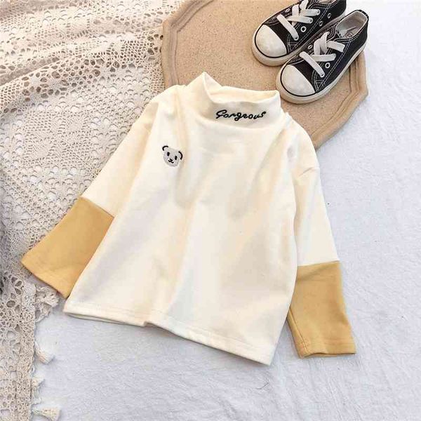 gooporson toddler girl fall clothes letter cartoon bear embroidery high collar long sleeve shirt kids 210508, Blue
gooporson toddler girl fall clothes letter cartoon bear embroidery high collar long sleeve shirt kids 210508, Blue