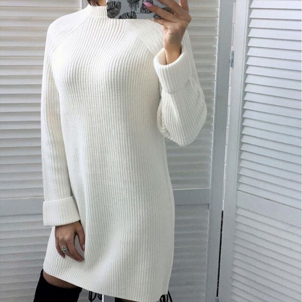 winter knitted sweater fashion women dress long loose turtleneck pullover female autumn vintage vestidos, Black;gray
winter knitted sweater fashion women dress long loose turtleneck pullover female autumn vintage vestidos, Black;gray