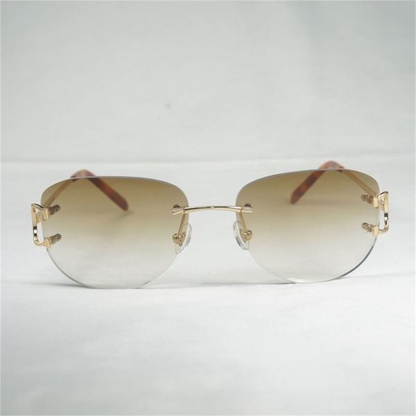 73% off factory sale vintage wire rimless sunglasses men oval eyewear women for summer metal frame oculos gafas 11, White;black
73% off factory sale vintage wire rimless sunglasses men oval eyewear women for summer metal frame oculos gafas 11, White;black
