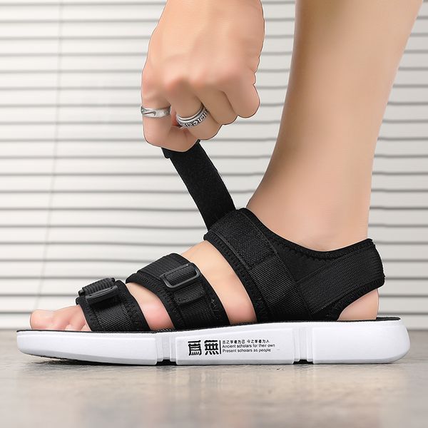 classic cross-border men womens 2021 casual sandals slippers shoes summer trend men's youth breathable beach sandal and slipper code: 3, Black
classic cross-border men womens 2021 casual sandals slippers shoes summer trend men's youth breathable beach sandal and slipper code: 3, Black