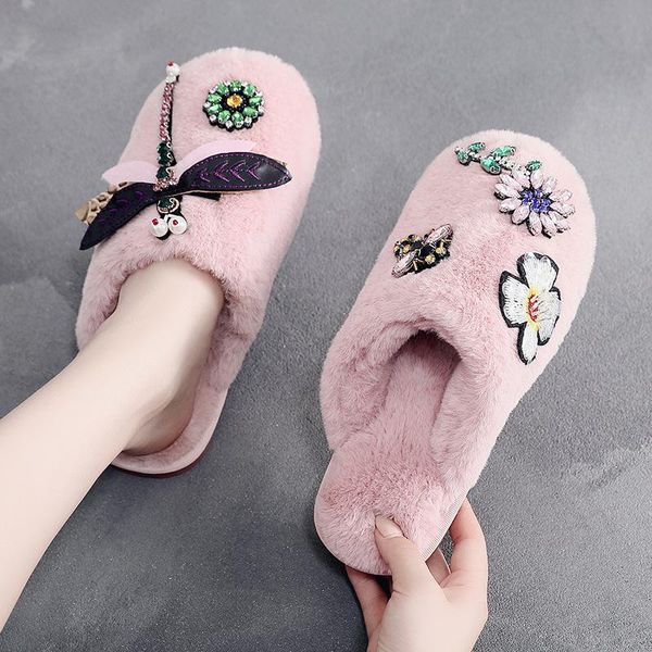 slippers winter couple cotton ladies home thick bottom indoor simple korean bedroom non-slip women wool, Black
slippers winter couple cotton ladies home thick bottom indoor simple korean bedroom non-slip women wool, Black