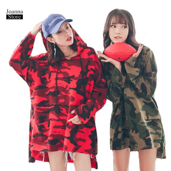 women's hoodies & sweatshirts camouflage 3xl women sweatshirt long plus size red green hooded dress autumn korean kawaii streetwear sp, Black
women's hoodies & sweatshirts camouflage 3xl women sweatshirt long plus size red green hooded dress autumn korean kawaii streetwear sp, Black
