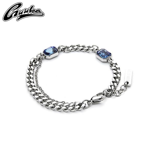 link, chain guuka tide brand stacked couple bracelet liluxiu with the same niche hip-hop temperature series crystal joker, Black
link, chain guuka tide brand stacked couple bracelet liluxiu with the same niche hip-hop temperature series crystal joker, Black