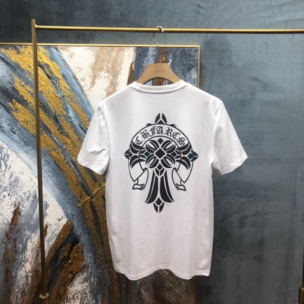 croosin tested version ins high street ch crow chest cross luminous horseshoe sanskrit printed round neck short sleeve, White;black
croosin tested version ins high street ch crow chest cross luminous horseshoe sanskrit printed round neck short sleeve, White;black