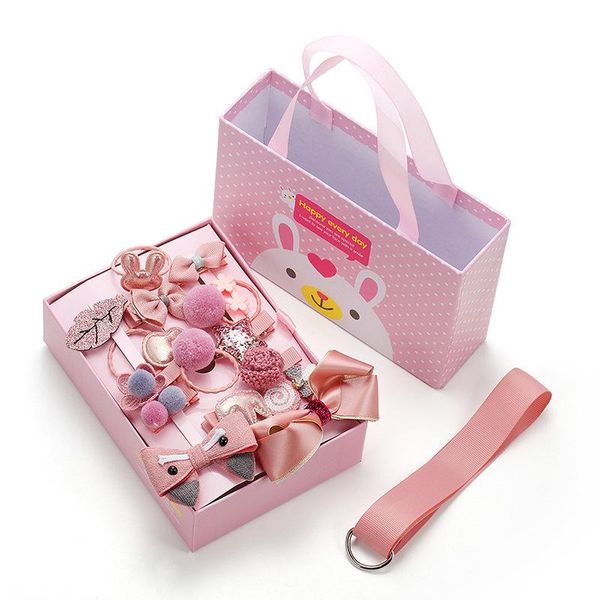 18pcs/set hair accessories set for children box package clips and elastic bands gifts kids lovely ornament, Slivery;white
18pcs/set hair accessories set for children box package clips and elastic bands gifts kids lovely ornament, Slivery;white