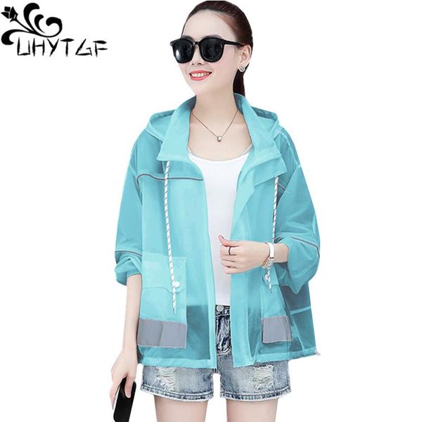 women's jackets uhytgf fashion women sun protection clothing breathable outdoor thin summer coat long sleeve hooded casual short jacke, Black;brown
women's jackets uhytgf fashion women sun protection clothing breathable outdoor thin summer coat long sleeve hooded casual short jacke, Black;brown