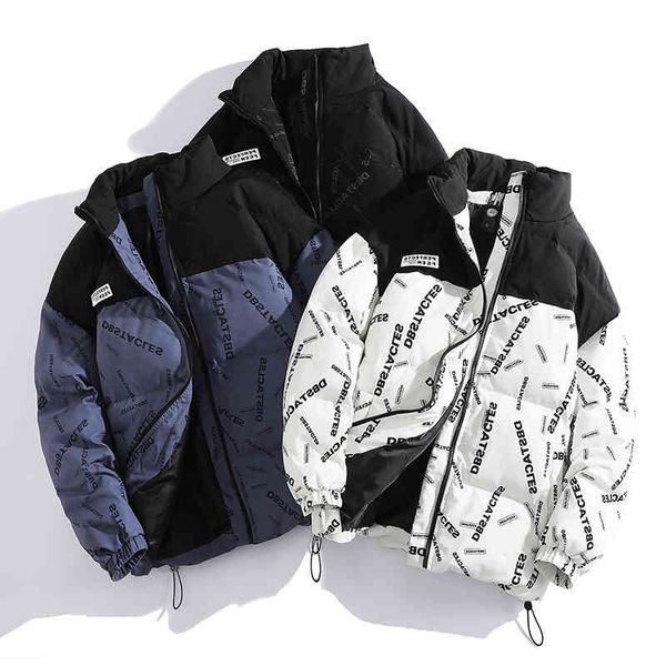 2021 men's fashion winter white duck down jacket korean version of the trend thickening casual youth cotton coat, Black
2021 men's fashion winter white duck down jacket korean version of the trend thickening casual youth cotton coat, Black