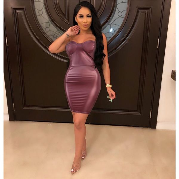 pu leather women off shoulder dress low cut push up padded party mini solid color bodydon backless dresses casual, Black;gray
pu leather women off shoulder dress low cut push up padded party mini solid color bodydon backless dresses casual, Black;gray