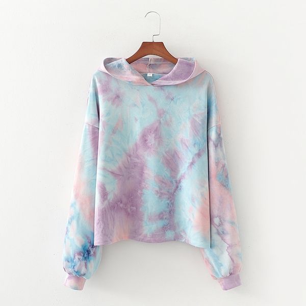 2020 summer new tie dyed hoodie women's 3096, Black
2020 summer new tie dyed hoodie women's 3096, Black