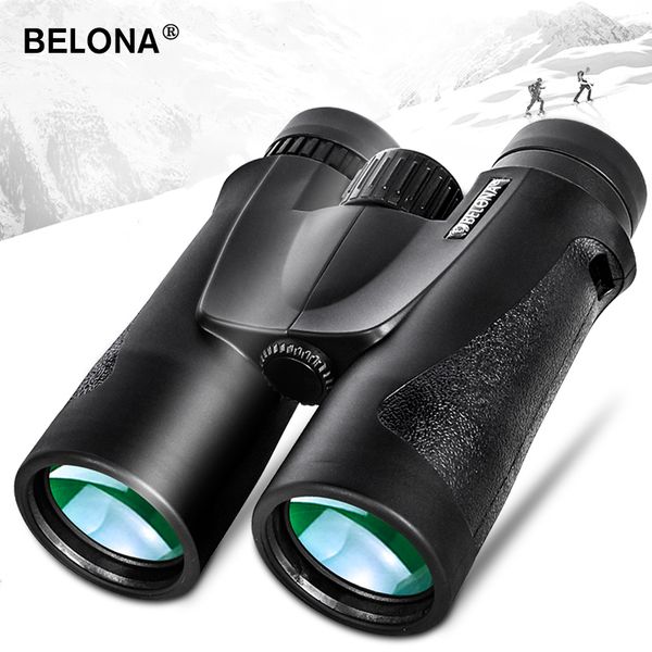 10x42 binoculars hunting and tourism bak4 prism fmc coating hd professional powerful military telescope visible at low light