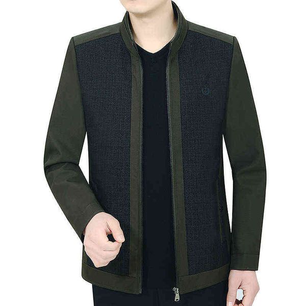 luxury men's suits blazers dad's loose casual middle-aged elderly men's busins et spring autumn thin stand collar top, White;black
luxury men's suits blazers dad's loose casual middle-aged elderly men's busins et spring autumn thin stand collar top, White;black