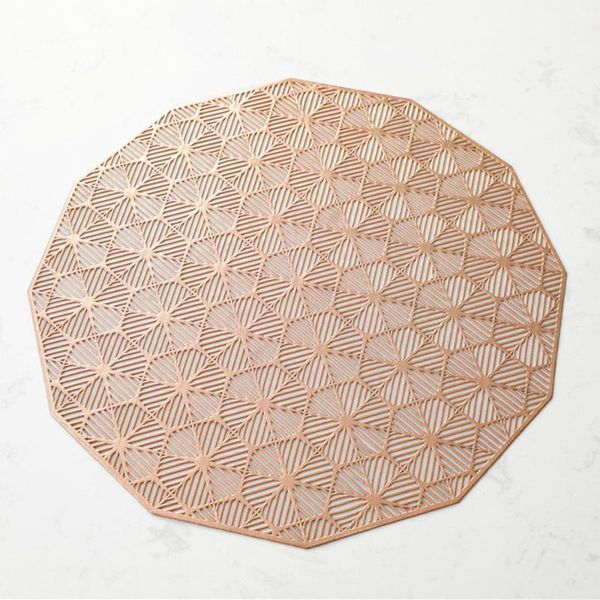 table runner 1 pcs round western food mat pad hollow cut pvc non-slip heat insulation decor for restaurants
table runner 1 pcs round western food mat pad hollow cut pvc non-slip heat insulation decor for restaurants