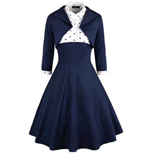casual dresses women's 2 piece set vintage autumn dress pin up slim fit 50s 60s tunic rope 2021 patchwork swing midi retro blue sundres, Black;gray
casual dresses women's 2 piece set vintage autumn dress pin up slim fit 50s 60s tunic rope 2021 patchwork swing midi retro blue sundres, Black;gray