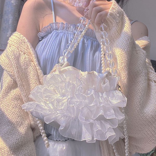 women fashion handbags new arrival female pearl chain shoulder crossbody bags lovely student girls mesh cloth handle bag l00
women fashion handbags new arrival female pearl chain shoulder crossbody bags lovely student girls mesh cloth handle bag l00