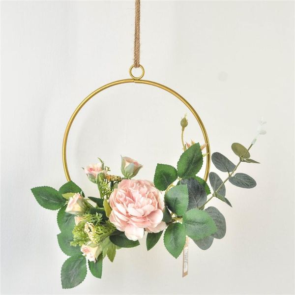 decorative flowers & wreaths cilected metal wrought iron garland artificial rose flower wall hanging eucalyptus wreath decoration wedding su
decorative flowers & wreaths cilected metal wrought iron garland artificial rose flower wall hanging eucalyptus wreath decoration wedding su