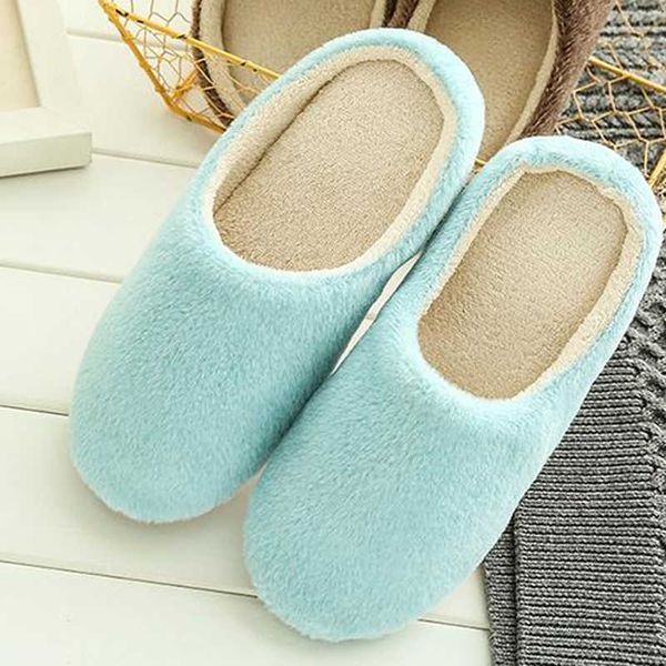 winter home men and women solid color slippers fashion couple plush slippers non-slip warm indoors bedroom floor shoes p0828, Black 
winter home men and women solid color slippers fashion couple plush slippers non-slip warm indoors bedroom floor shoes p0828, Black
