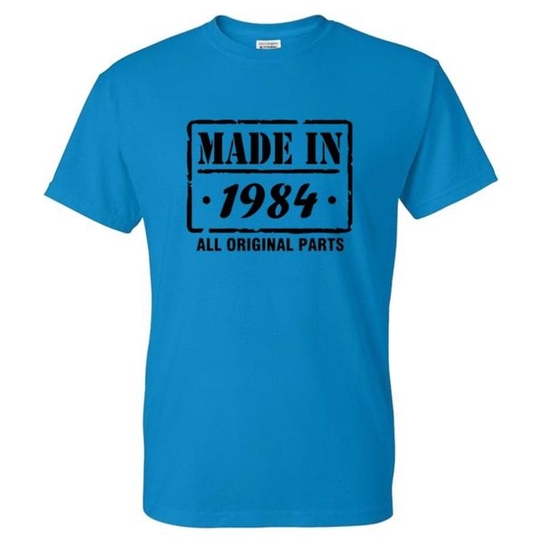 men's t-shirts made in 1984 letter print t-shirt fashion o-neck men women streetwear sport casual tshirt cotton t shirt tees to, White;black
men's t-shirts made in 1984 letter print t-shirt fashion o-neck men women streetwear sport casual tshirt cotton t shirt tees to, White;black