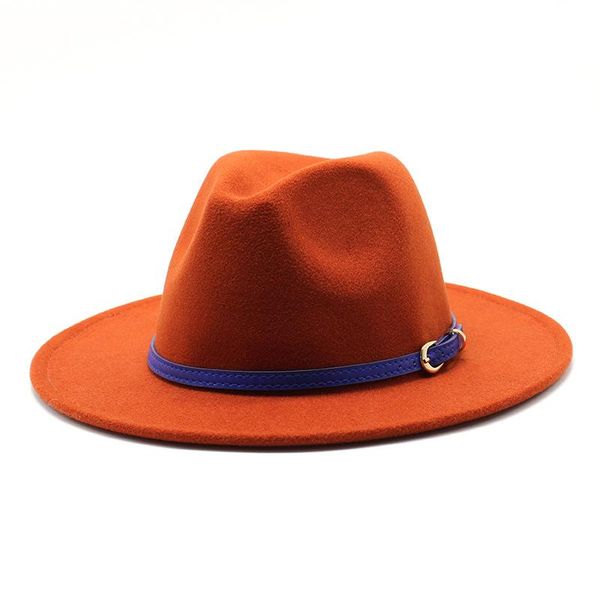 wide brim hats classic british fedora hat men wome royal blue woolen winter felt fashion jazz wholesale 2021, Blue;gray
wide brim hats classic british fedora hat men wome royal blue woolen winter felt fashion jazz wholesale 2021, Blue;gray